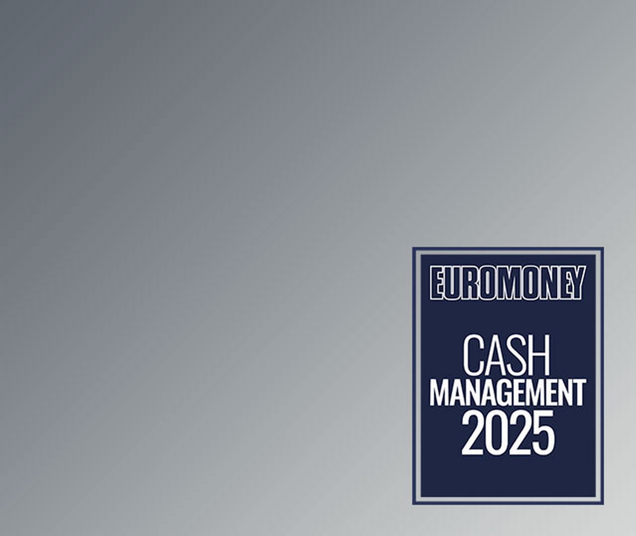 Euromoney Cash Management 2025