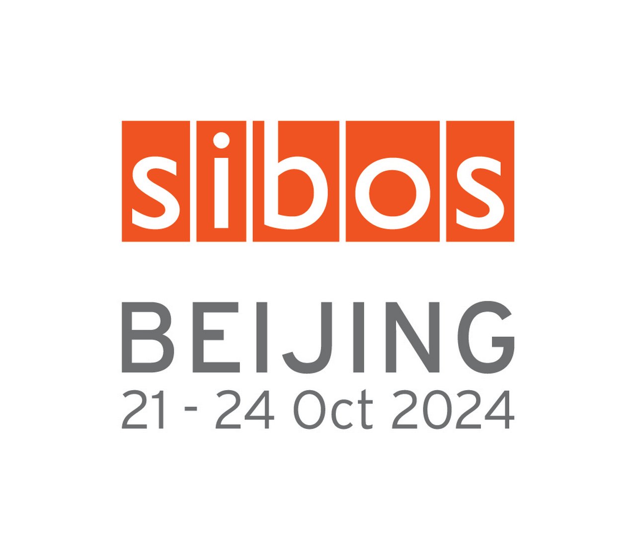 Sibos2024 Beijing Logo with the dates 21-24 October 2024