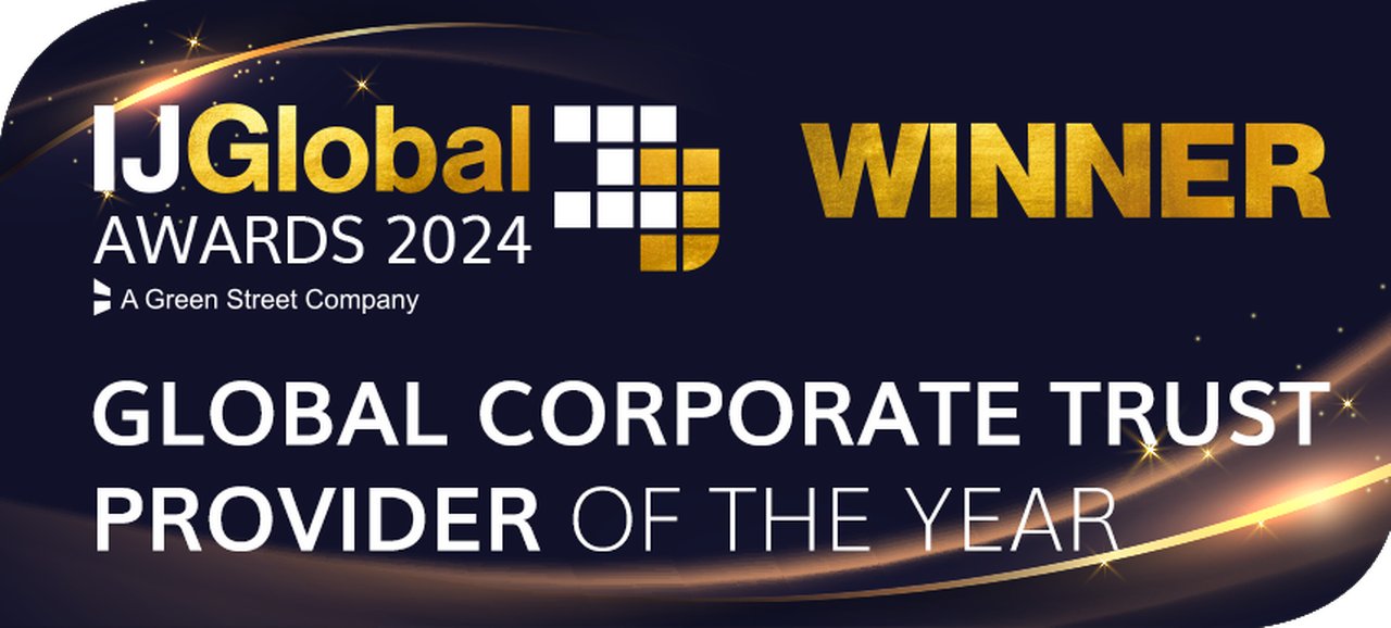 IJGlobal Winner, Global Corporate Trust Provider of the year 2024