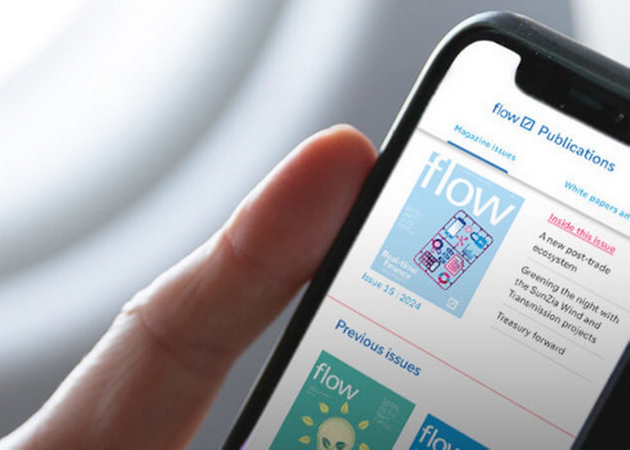 The new flow issue being diplayed within the flow app on a mobile phone